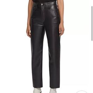 Agolde 90s Fitted Recycled Leather Pants